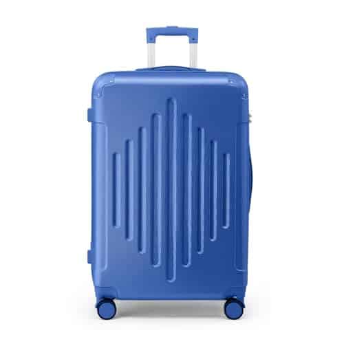 Valise grande taille rigide LALAHO 75 cm ABS 4 roues avec serrure à combinaison