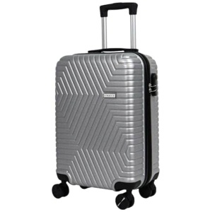 Valise cabine rigide Stravia Del 55 cm ABS légère 4 roues doubles