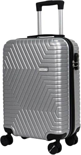Valise cabine rigide Stravia Del 55 cm ABS légère 4 roues doubles