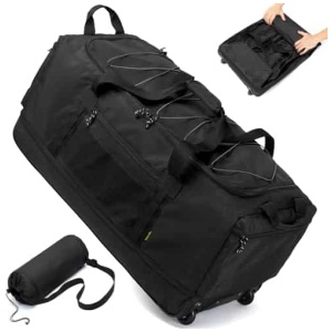 Sac de voyage à roulettes Laripwit XXL 130-170L pliable extensible