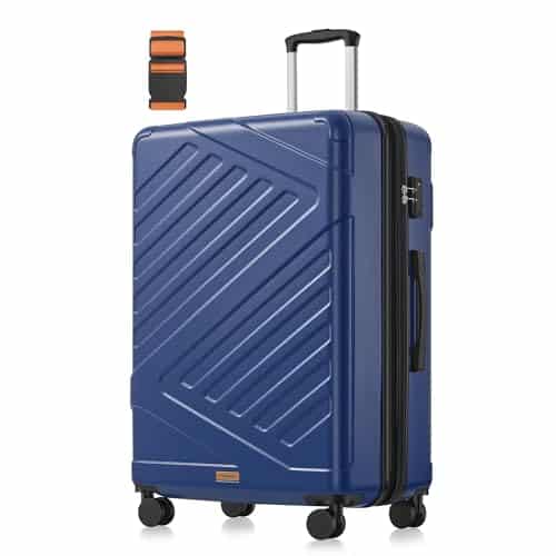 Valise grande taille SONGMICS 75 cm rigide ABS extensible serrure TSA