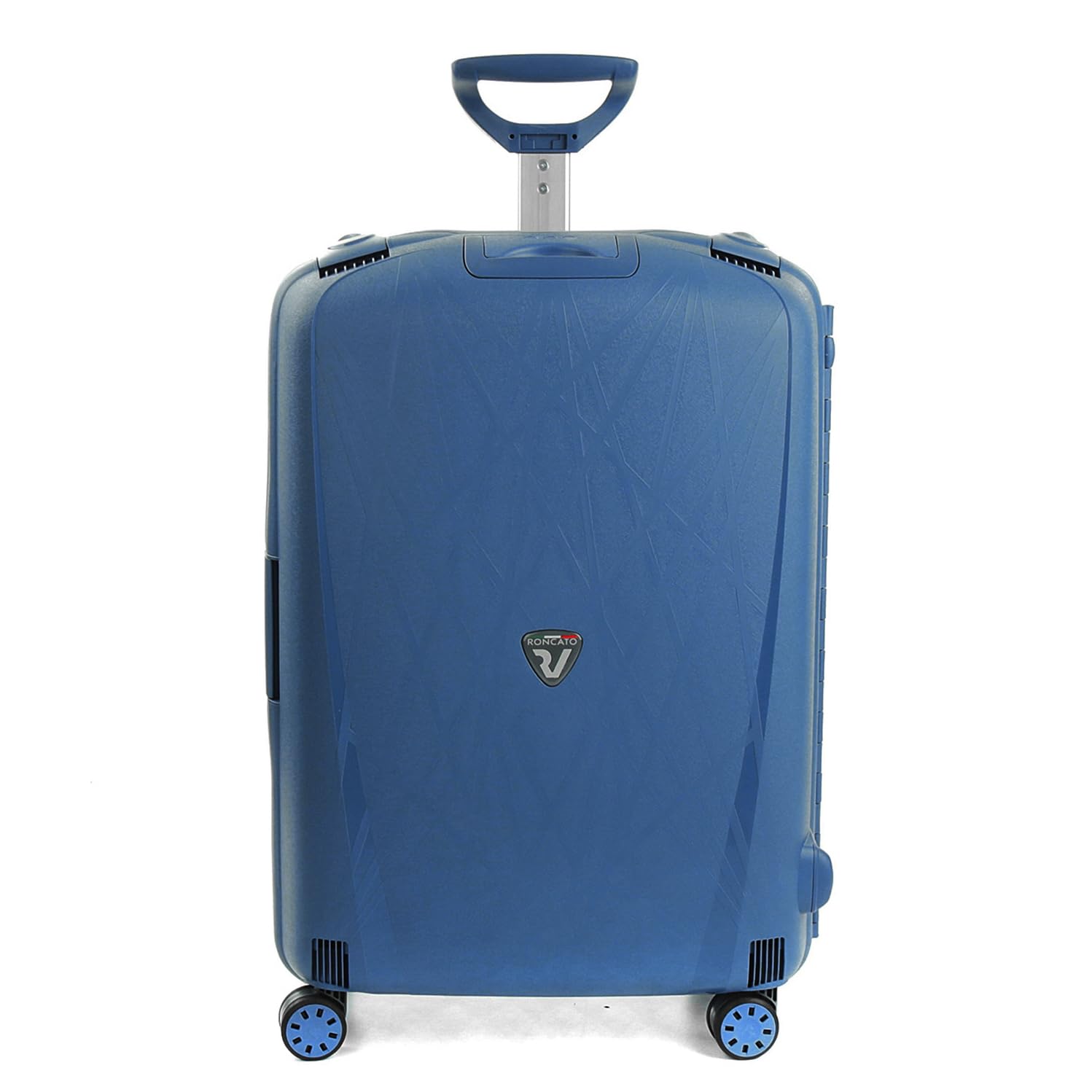 Grande valise rigide Roncato Light 75 cm 4 roues bleu avio – Image 3