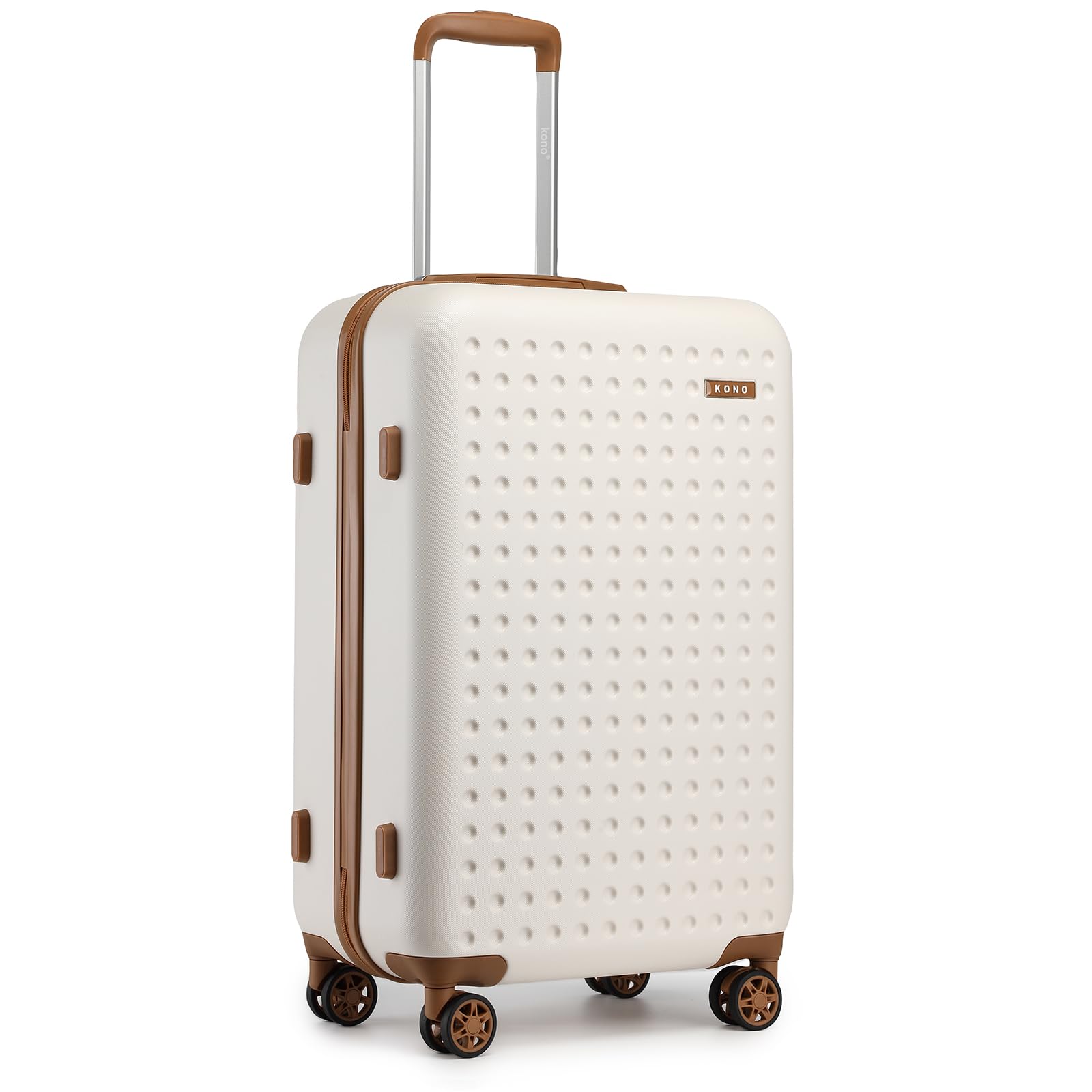 Valise moyenne rigide Kono 65 cm ABS+PC légère avec serrure TSA – Image 2