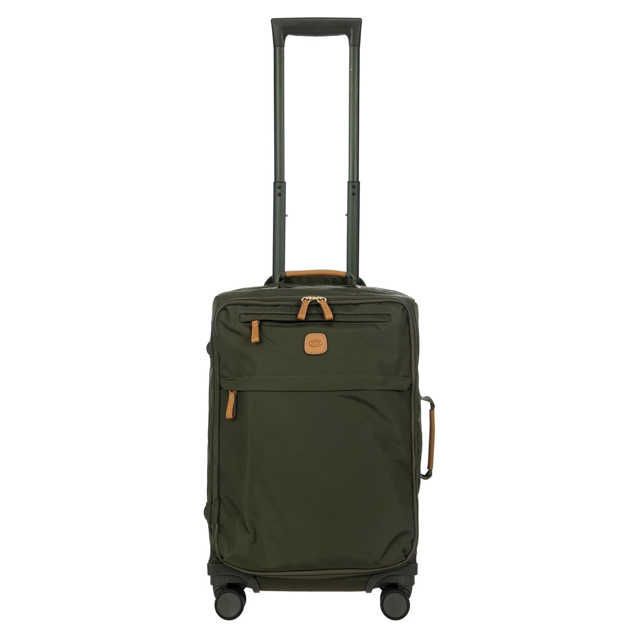 Valise cabine souple Bric's X-Travel olive à roulettes – Image 5