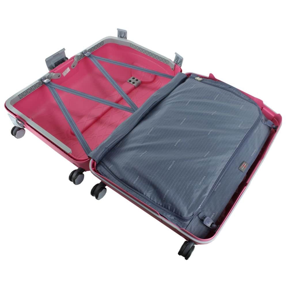 Valise rigide moyenne Roncato 68 cm légère 81 litres magenta – Image 4