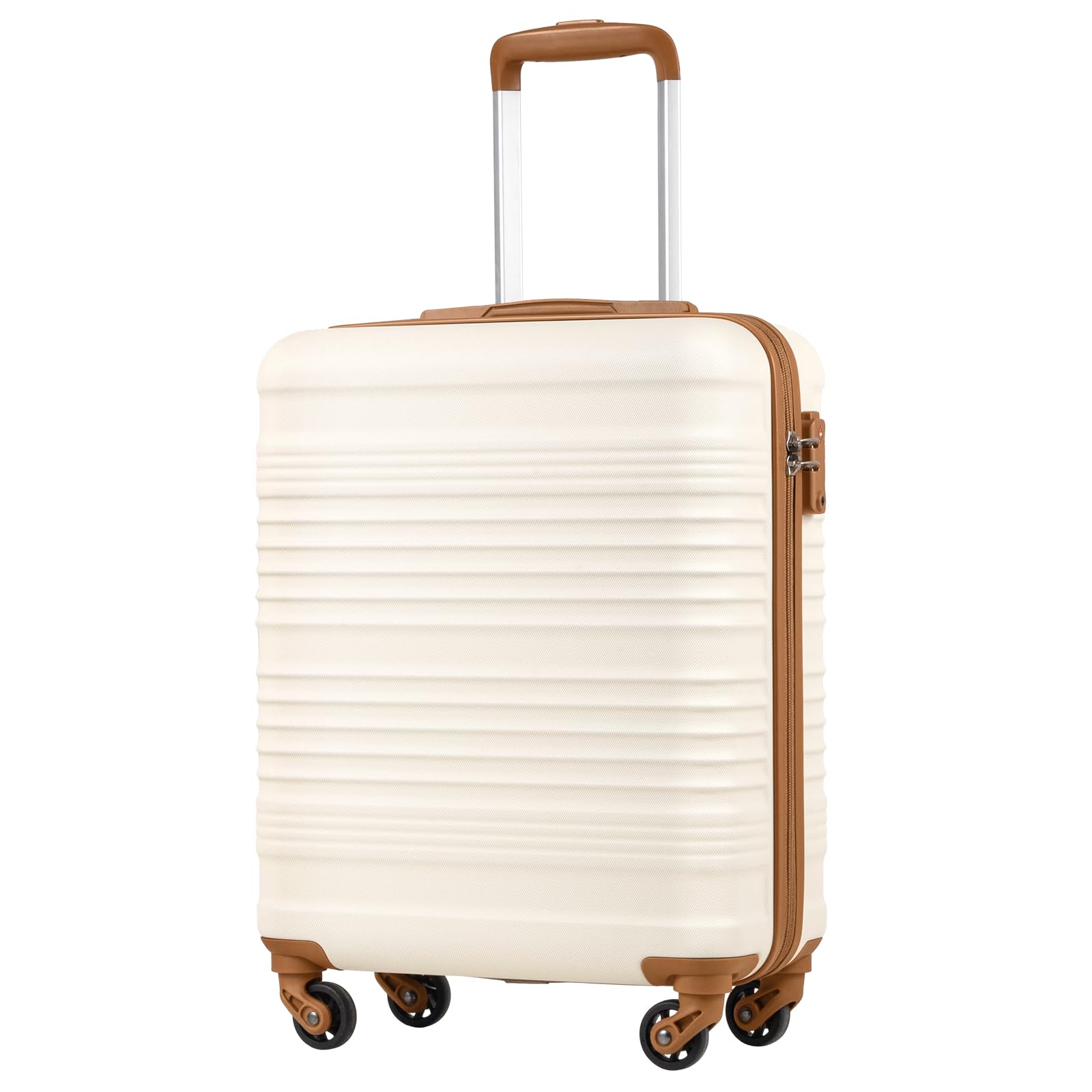 Valise cabine rigide Coolife 55x40x20 cm pour EasyJet avec serrure TSA – Image 2