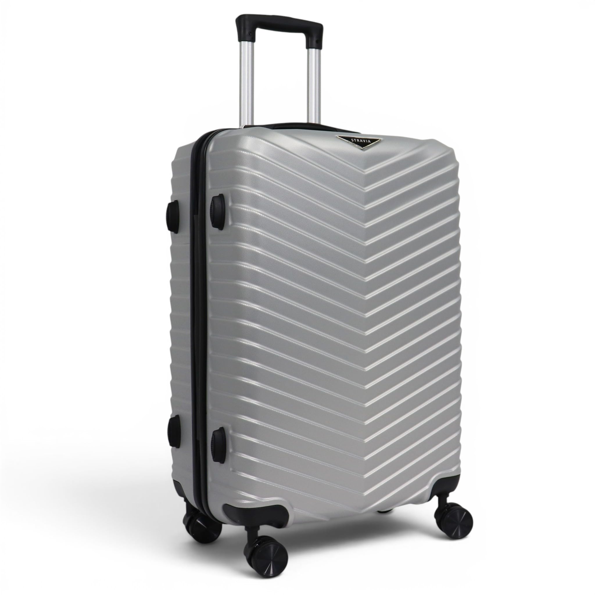 Grande valise rigide Stravia Vic 75 cm ABS 4 roues doubles – Image 3