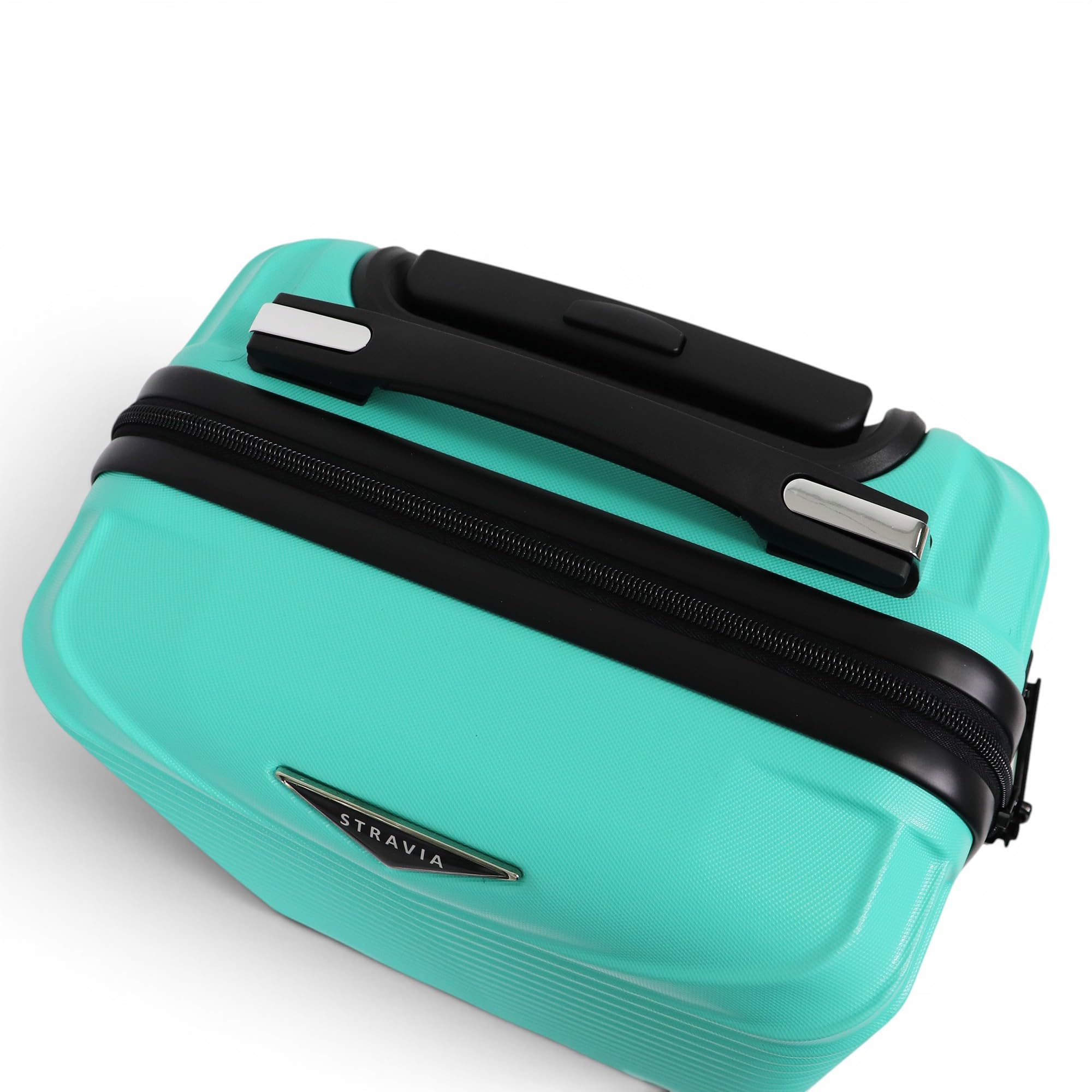 Valise moyenne rigide Stravia Vic 65 cm ABS légère 4 roues turquoise – Image 6