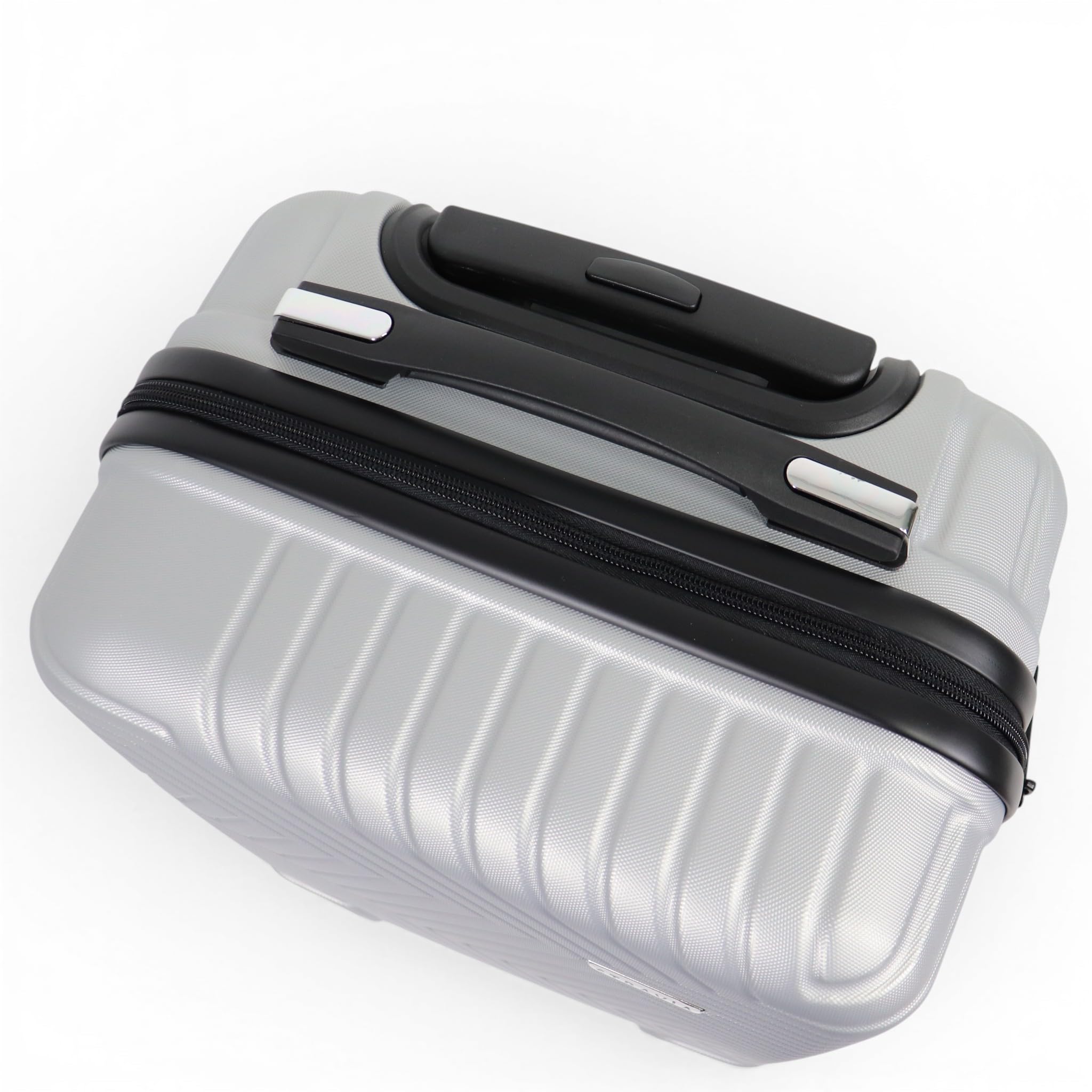Valise moyenne rigide Stravia Del 65 cm ABS légère 4 roues doubles – Image 5