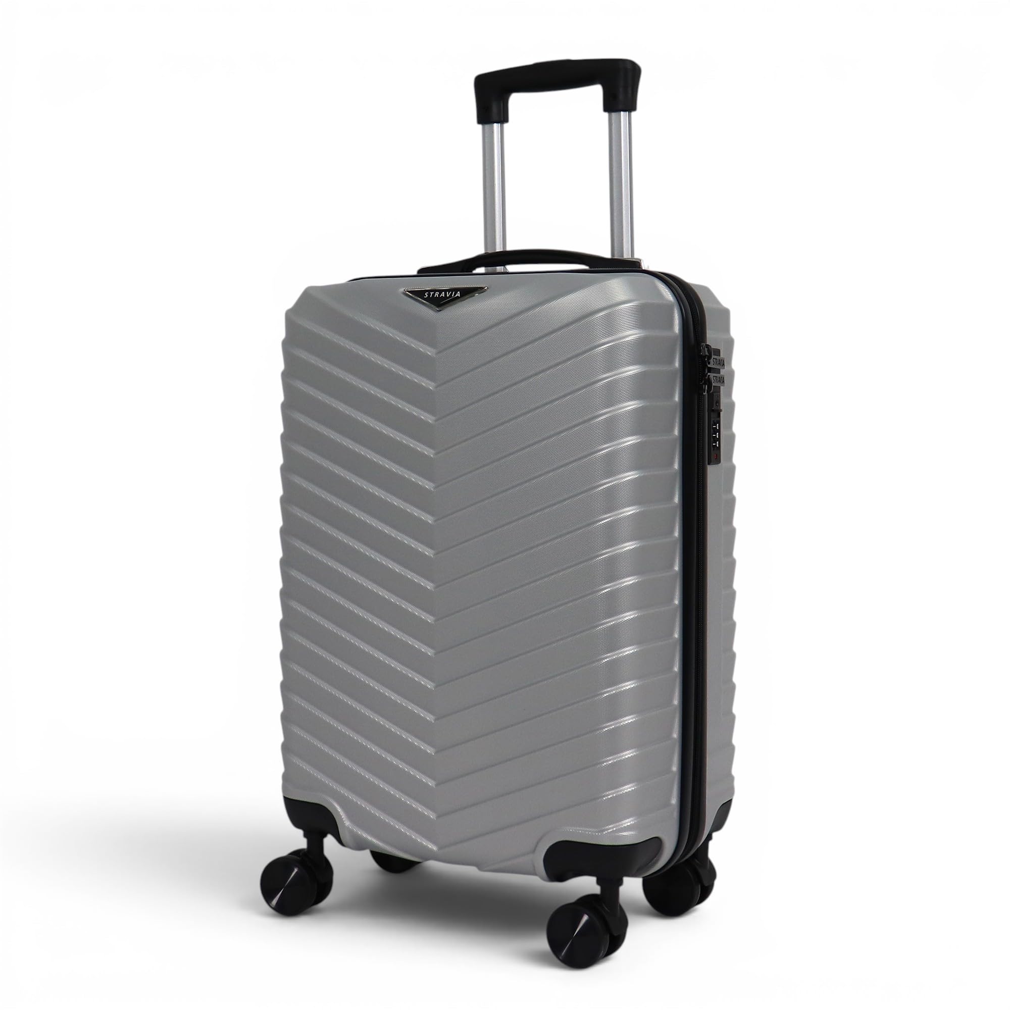 Valise cabine rigide Stravia Vic 55 cm ABS 4 roues doubles – Image 2