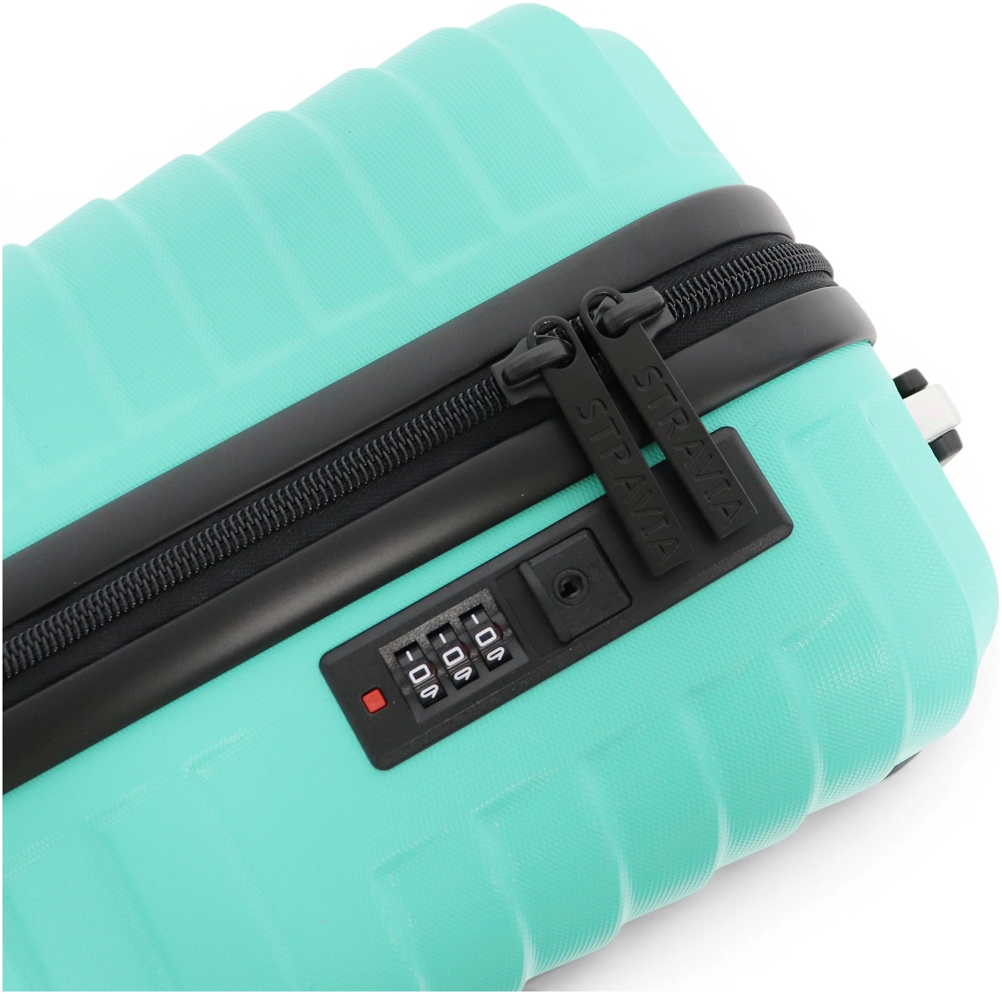 Valise moyenne rigide Stravia Vic 65 cm ABS légère 4 roues turquoise – Image 5