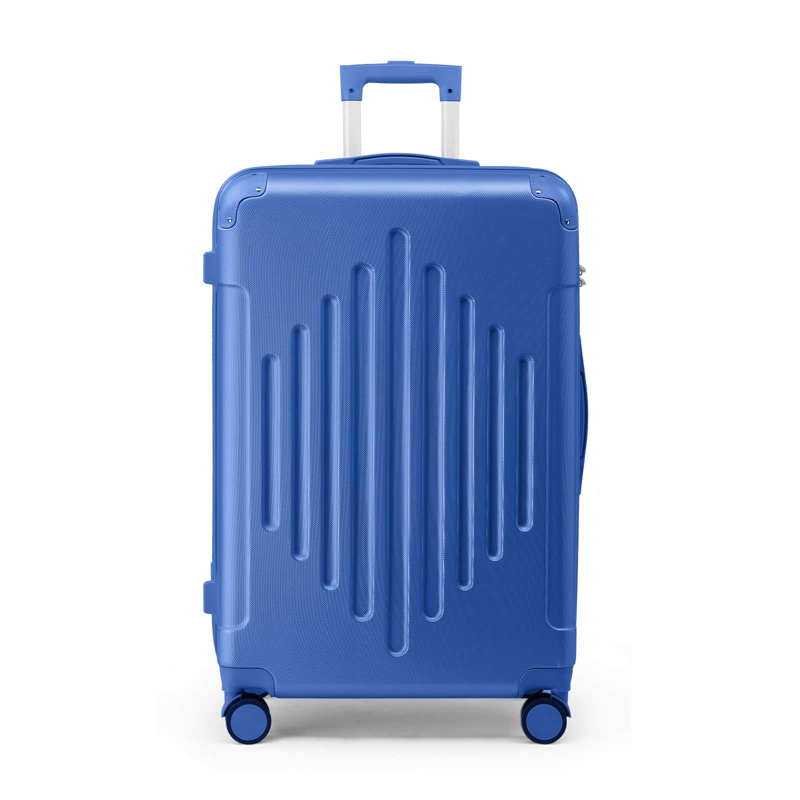 Valise grande taille rigide LALAHO 75 cm ABS 4 roues avec serrure à combinaison – Image 2