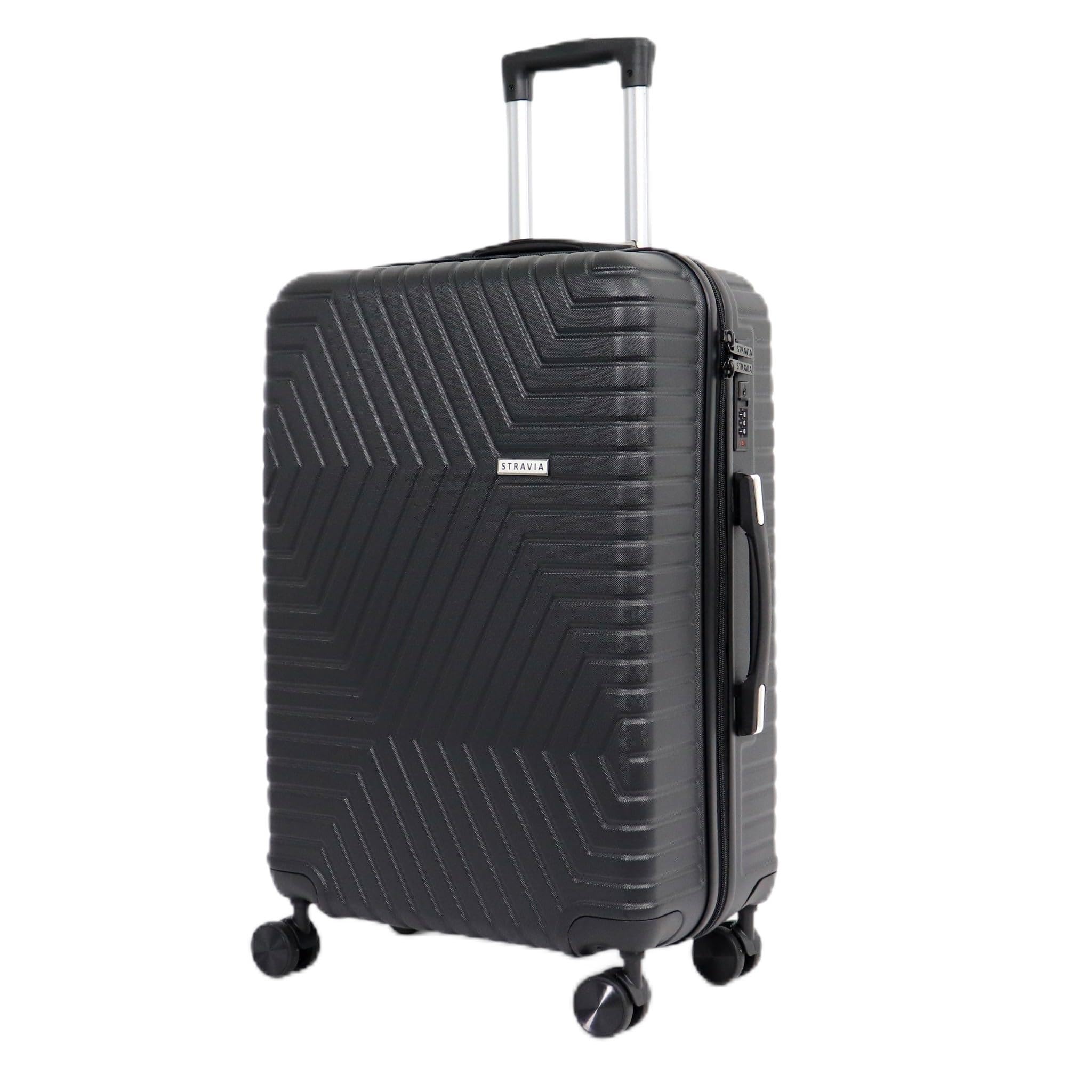 Valise moyenne rigide Stravia Del 65 cm ABS légère 4 roues – Image 2