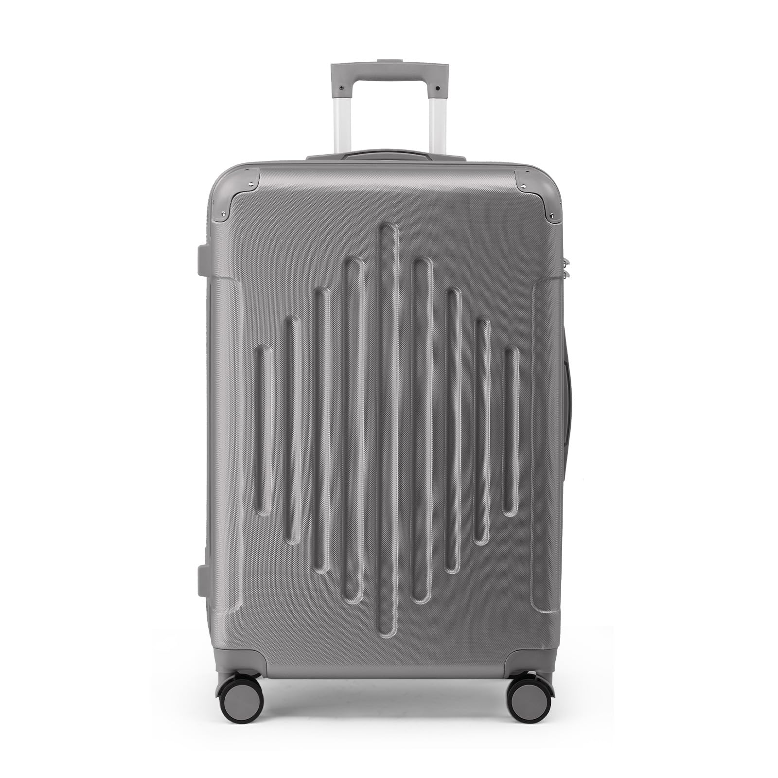Valise grande taille rigide LALAHO 75 cm ABS 4 roues à combinaison – Image 2