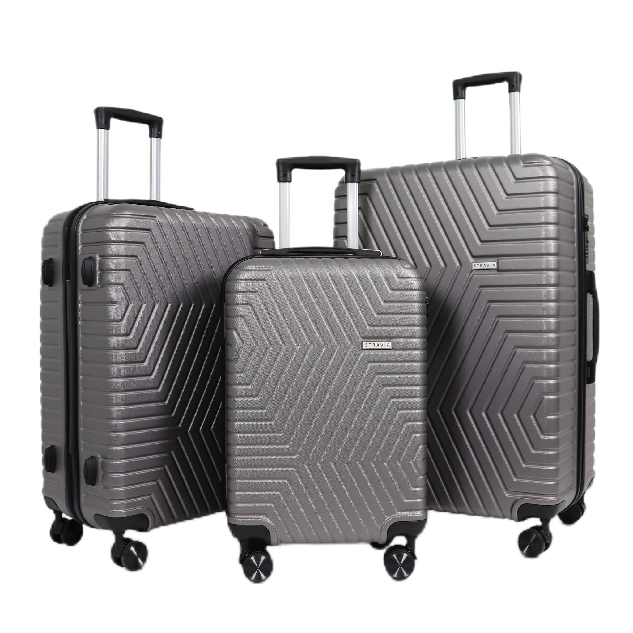 Valise cabine rigide Stravia Del 55 cm ABS 4 roues doubles – Image 2
