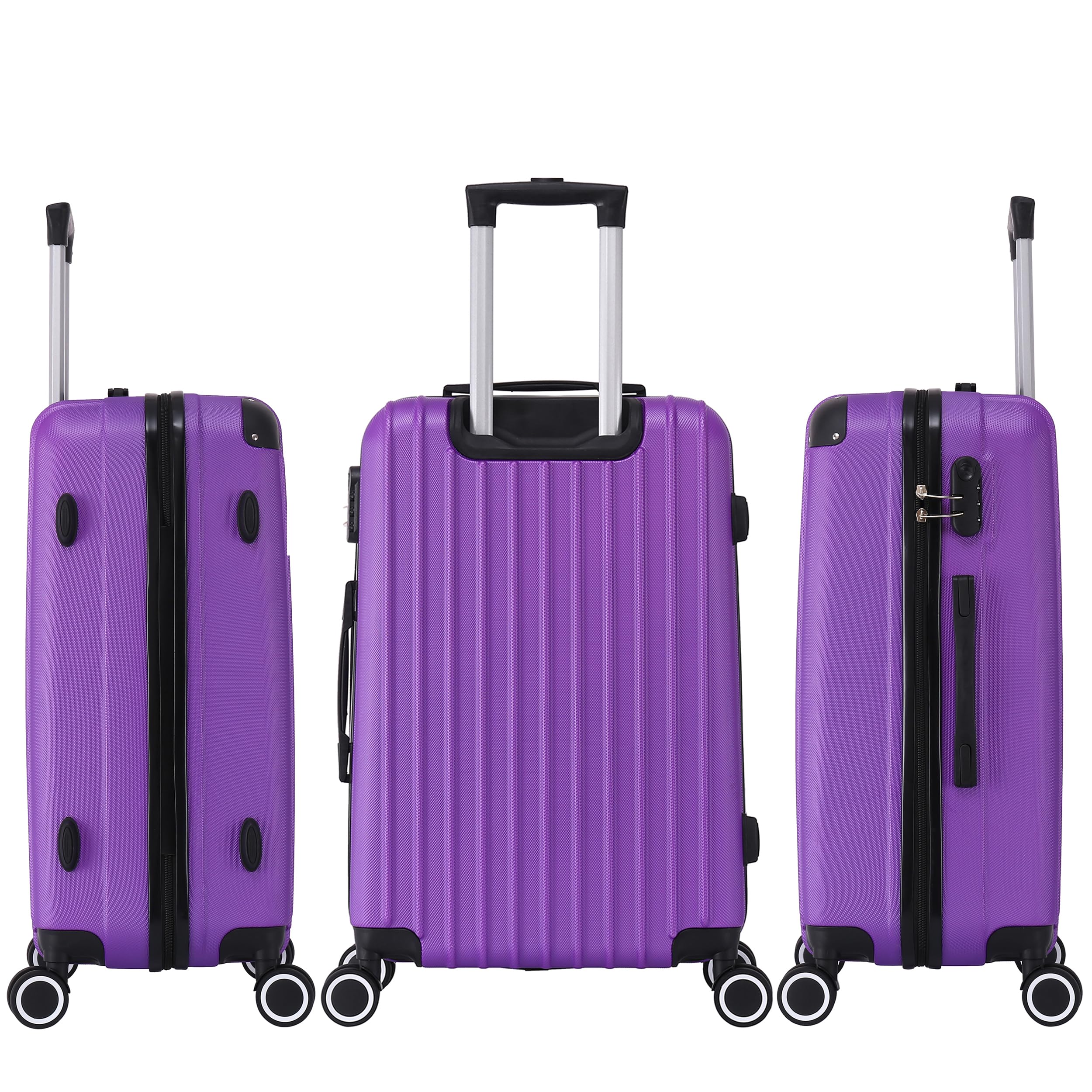 Valise cabine rigide ADC 55 cm légère 39 litres 4 roues doubles silencieuses – Image 3